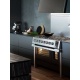 Aragaz Lofra RBI66MFT/CI, 60x60 cm, gaz, 4 arzatoare, grill, aprindere electronica, timer, crem