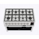 Aragaz Lofra RBI66MFT/CI, 60x60 cm, gaz, 4 arzatoare, grill, aprindere electronica, timer, crem