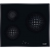 Plita incorporabila Foster Elettra 7331231, instalare SF/FT, inductie, 59cm, 3 zone de gatit, booster, sticla neagra