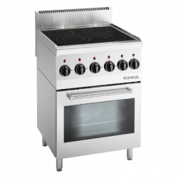 Masina de gatit electrica Giorik, LPV674E GIO 60 , cu 4 plite din sticla ceramica