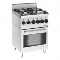 Masina de gatit pe gaz, Ata Italia C2GCU05TT, seria 700 cu 2 arzatoare