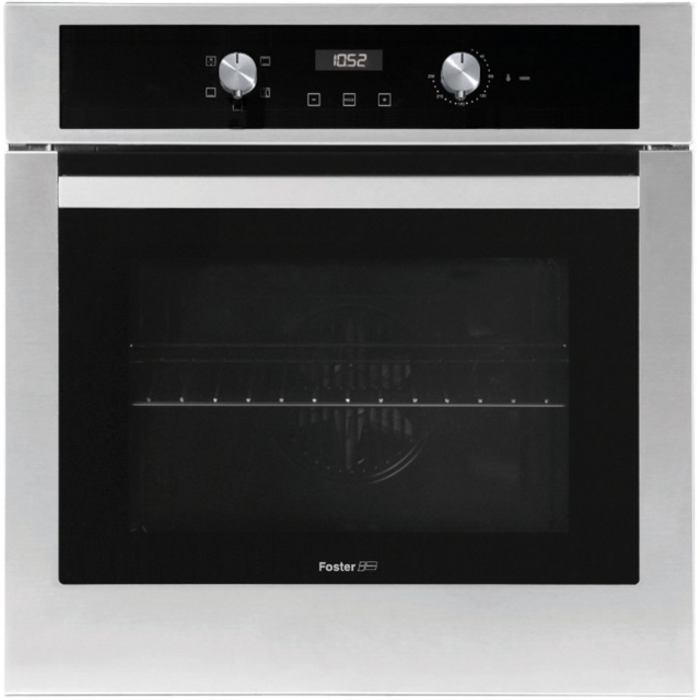 Aragaz Tecnogas P1X66M4VC, 60 cm, gaz, 4 arzatoare, grill, otel inoxidabil