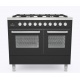 Aragaz Lofra RBI66MFT/CI, 60x60 cm, gaz, 4 arzatoare, grill, aprindere electronica, timer, crem