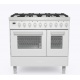 Aragaz Lofra RBI66MFT/CI, 60x60 cm, gaz, 4 arzatoare, grill, aprindere electronica, timer, crem