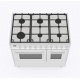 Aragaz Lofra RBI66MFT/CI, 60x60 cm, gaz, 4 arzatoare, grill, aprindere electronica, timer, crem