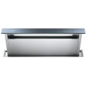 Hota Down Draft Foster HOOD GHOST 90 FILOTOP 2451 090, 87.5x12cm, 760 m³/h, 1motor 275W, sticla neagra