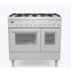 Aragaz Lofra RBI66MFT/CI, 60x60 cm, gaz, 4 arzatoare, grill, aprindere electronica, timer, crem