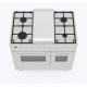 Aragaz Lofra RBI66MFT/CI, 60x60 cm, gaz, 4 arzatoare, grill, aprindere electronica, timer, crem