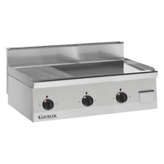 Gratar electric , Giorik, LGE6963X, GIO 60 cu suprafata 2/3 neted 1/3 striat