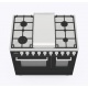 Aragaz Lofra RBI66MFT/CI, 60x60 cm, gaz, 4 arzatoare, grill, aprindere electronica, timer, crem