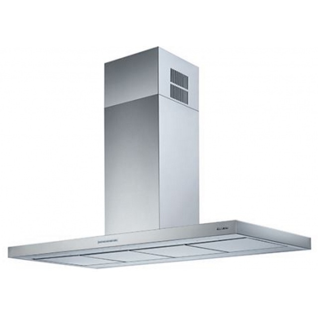 Hota decorativa Foster S4001 INSULĂ 2442121, 120 cm, 700 m³/h, 1 motor , inox