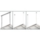 Hota decorativa Foster S4001 SPECIAL - PERETE 2440150, 150 cm, 700 m³/h, 1 motor 160w, inox