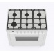Aragaz Lofra RBI66MFT/CI, 60x60 cm, gaz, 4 arzatoare, grill, aprindere electronica, timer, crem