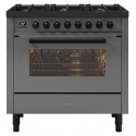 Aragaz Lofra RBI66MFT/CI, 60x60 cm, gaz, 4 arzatoare, grill, aprindere electronica, timer, crem