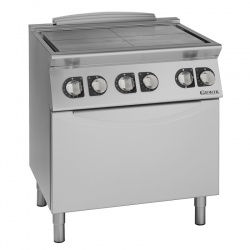 Masina de gatit pe gaz, Giorik, TE740E , Unika 700, cu 4 plite si cuptor electric