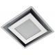 Hota de tavan Foster Modular 2518001-2519001, 34x34cm, 400 m³/h, motor 2x160W, sticlas alba/inox satinat Hota de tavan Foster Modular 2518001-2519001, 34x34cm, 400 m³/h, motor 2x160W, sticlas alba/inox satinat