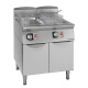 Friteuza pe gaz , Giorik, FG7813MP, Unika 700, 2 cuva 13 l, panoul electronic
