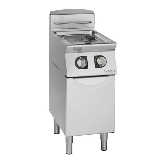 Friteuza electrica, Giorik, FE7113, Unika 700, 1 cuva 13 l, panoul electromecanice