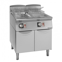 Friteuza electrica, Giorik, FE7215M, Unika 700, 2 cuve 15 l, panoul electronic