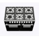Aragaz Lofra RBI66MFT/CI, 60x60 cm, gaz, 4 arzatoare, grill, aprindere electronica, timer, crem