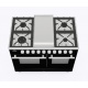Aragaz Lofra RBI66MFT/CI, 60x60 cm, gaz, 4 arzatoare, grill, aprindere electronica, timer, crem