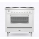 Aragaz Lofra RBI66MFT/CI, 60x60 cm, gaz, 4 arzatoare, grill, aprindere electronica, timer, crem