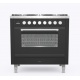 Aragaz Lofra RBI66MFT/CI, 60x60 cm, gaz, 4 arzatoare, grill, aprindere electronica, timer, crem