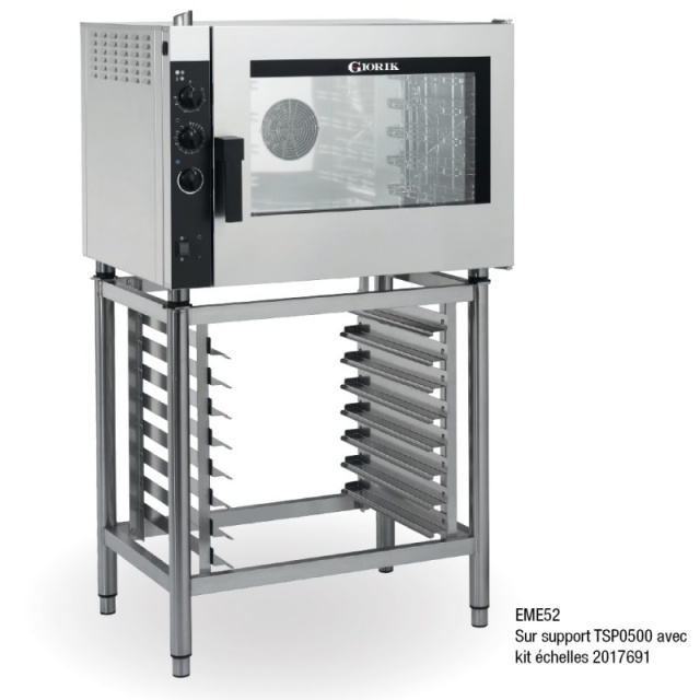 Cuptor electric , Giorik EasyAir EME52X, combi-steamer, cu 2 viteze, control electromecanic