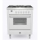 Aragaz Lofra RBI66MFT/CI, 60x60 cm, gaz, 4 arzatoare, grill, aprindere electronica, timer, crem