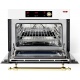 Aragaz Lofra RBI66MFT/CI, 60x60 cm, gaz, 4 arzatoare, grill, aprindere electronica, timer, crem