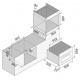 Cuptor electric incorporabil ILVE Nostalgie 645SNZT4, 60x45 cm, 37l, 16 functii gatire, convectie, pizza, alb