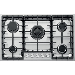 Plita incorporabila Barazza Officina, 60 cm, plita gaz, 4 arzatoare, sistem siguranta Stop-Gaz, inox
