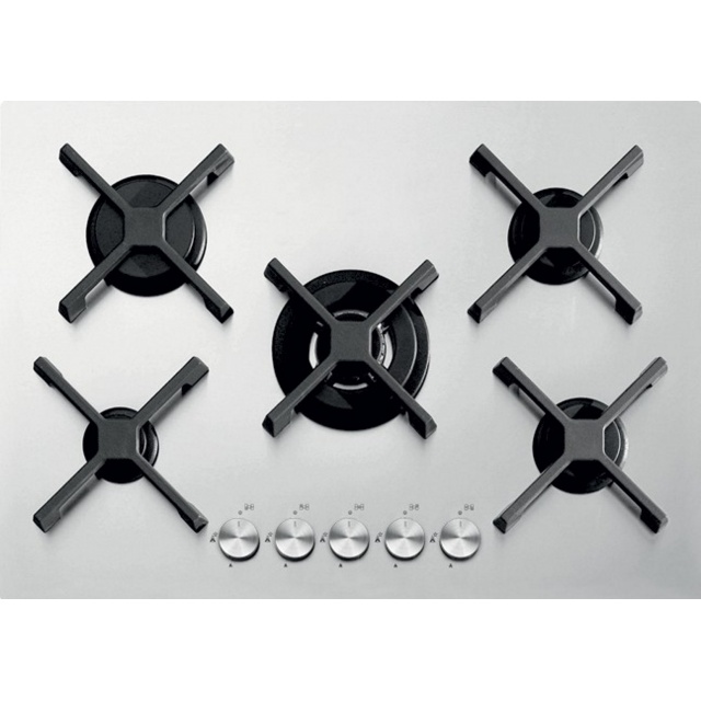 Plita incorporabila Barazza Select Plus Flat, 60 cm, plita gaz, 4 arzatoare, sistem siguranta Stop-Gaz, inox