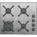 Plita incorporabila Barazza Unique, 60 cm, plita gaz, 4 arzatoare, sistem siguranta Stop-Gaz, inox