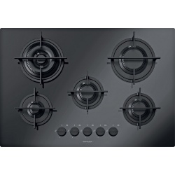 Aragaz Tecnogas P1X66M4VC, 60 cm, gaz, 4 arzatoare, grill, otel inoxidabil