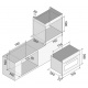 Aragaz Lofra RBI66MFT/CI, 60x60 cm, gaz, 4 arzatoare, grill, aprindere electronica, timer, crem