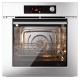 Aragaz Lofra RBI66MFT/CI, 60x60 cm, gaz, 4 arzatoare, grill, aprindere electronica, timer, crem