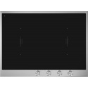 Aragaz Tecnogas P1X66M4VC, 60 cm, gaz, 4 arzatoare, grill, otel inoxidabil