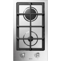 Plita incorporabila ILVE Pro Line HCS30K, 30 cm, 2 arzatoare, aprindere electronica, siguranta Stop-Gaz, inox