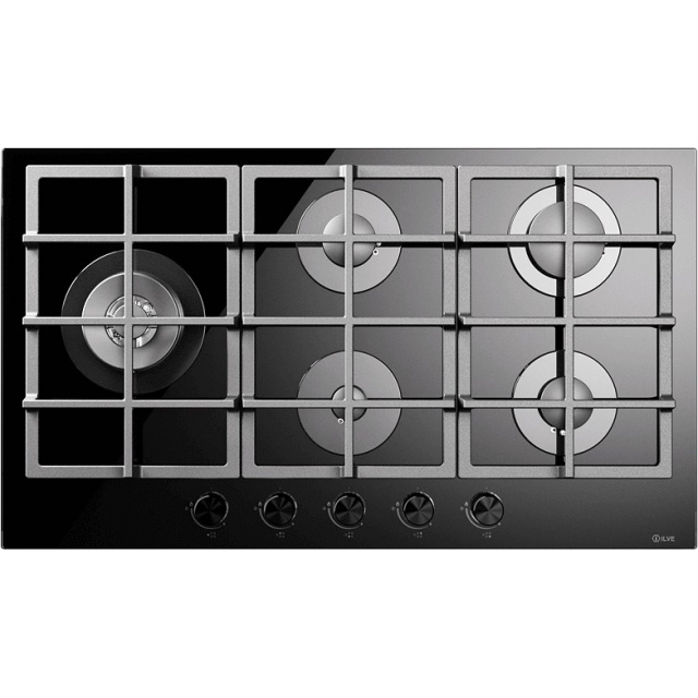 Aragaz Tecnogas P1X66M4VC, 60 cm, gaz, 4 arzatoare, grill, otel inoxidabil