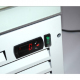 Vitrina frigorifica Klimaitalia Thin Cooler, capacitate 160 l, temperatura 0/+10°C, negru