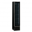 Vitrina frigorifica Klimaitalia Thin Cooler, capacitate 160 l, temperatura 0/+10°C, negru