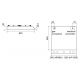 Plita incorporabila ILVE Professional Plus HP1265, 120 cm, 7 arzatoare, aprindere electronica, siguranta Stop-Gaz, inox