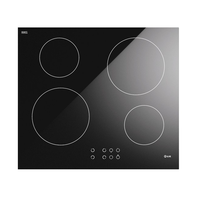 Aragaz Tecnogas P1X66M4VC, 60 cm, gaz, 4 arzatoare, grill, otel inoxidabil