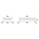 Plita inductie incorporabila ILVE Pro Line KHVI32, 32 cm, 2 zone gatit, booster, senzor pan, sticla ceramica neagra