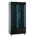 Vitrina frigorifica Klimaitalia I COOL 110 JUMBO BLACK, capacitate 960 l, temperatura 0/+10°C, negru