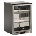 Vitrina frigorifica Klimaitalia S 85 XH, capacitate 118 l, temperatura 0/+10°C, argintiu