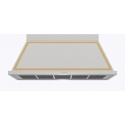 Hota decorativa Lofra Dolcevita 90 , 90 cm, 1 motor, 4 viteze, 800 m3/h, inox