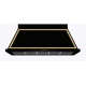 Hota decorativa Ilve Nostalgie ABN150 ,150 cm, 1 motor, 4 viteze, 750 m3/h, clasa A, negru lucios