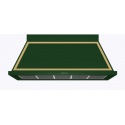 Hota decorativa Ilve Nostalgie ABN150,150 cm, 1 motor, 4 viteze, 750 m3/h, clasa A, verde